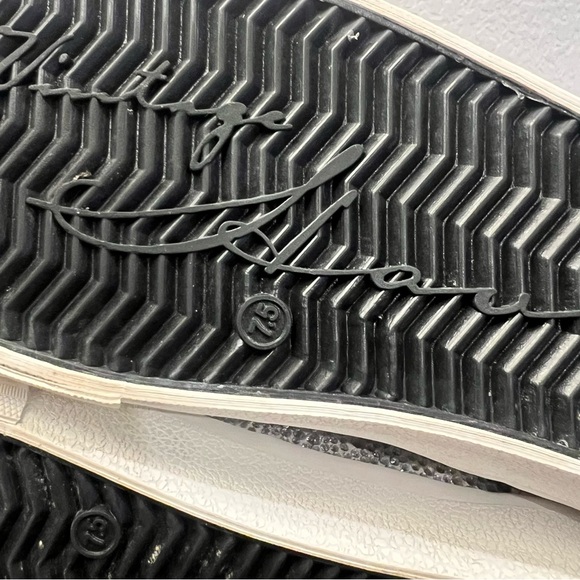 SOLD VINTAGE HAVANA Womens Rhinestone Hightop Sneakers Shoes Casual Grey - Picture 14 of 15